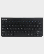 Meetion MT-K400 Mini Office Keyboard | 78/79 Keys | 1.5m Cable | Multimedia Shortcut Keys | Wear-Resistant Keycaps | Silent Typing Design | Compact & Portable | Plug & Play | Compatible with Windows & macOS - Black