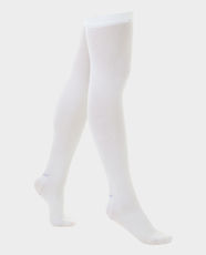 Dr. Med A062 Compression Stocking Anti-Embolism Thigh High (Medium) | Promotes Blood Circulation | Reduces Fatigue, Swelling & Varicose Veins | Open Toe Design for Comfortable Fit