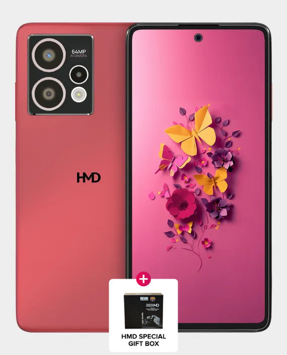 HMD Crest Max 5G 8GB 256GB (HMD Special Gift Box) - Royal Pink