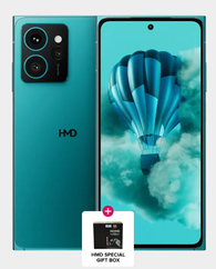 HMD Skyline 5G 12GB 256GB (Nokia Wireless Headphone) - Blue Topaz