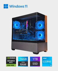 Gaming PC (i3-14100F | ASUS RTX 5060 8GB | Lexar 1TB SSD | 16GB DDR4 3600MHz | 650W PSU) in Qatar
