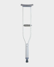 Caremax Axillary Crutches CA802LL (Large) | Adjustable Aluminum Underarm Crutches | Lightweight Mobility Support | Padded Handle and Underarm Support