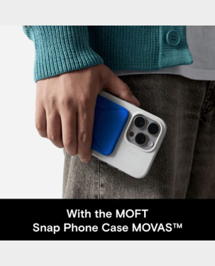 Moft Snap-On iPhone Stand & Wallet - Blackberry