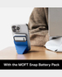 Moft Snap-On iPhone Stand & Wallet - Blackberry