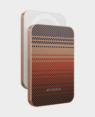 Pitaka Aramid Fiber Magnetic Power Bank 5000 mAh | Qi2 | 15W - Sunset