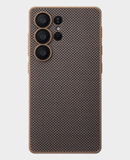 Pitaka Pin Button Case for Galaxy S25 Ultra (Black/Gold) in Qatar