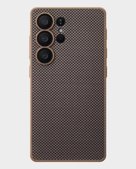 Pitaka Pin Button Case for Galaxy S25 Ultra (Black/Gold) in Qatar