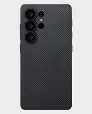 Pitaka Pin Button Case for Galaxy S25 Ultra (Black/Grey) in Qatar