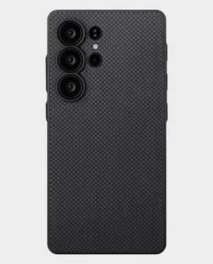 Pitaka Pin Button Case for Galaxy S25 Ultra (Black/Grey) in Qatar