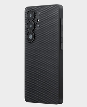 Pitaka Pin Button Case for Galaxy S25 Ultra - Black/Gold