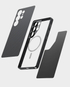 Pitaka Pin Button Case for Galaxy S25 Ultra - Black/Gold