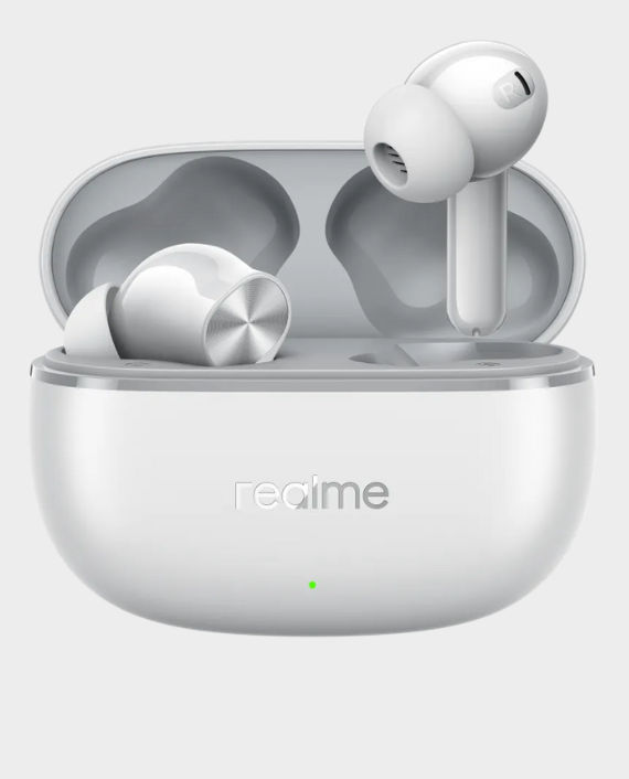 Realme Buds T200 Lite | AI ENC for calls | Up to 48 hours of Playback | Quad-Mic AI | Fast Charging | Bluetooth 5.4 - Storm Grey