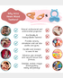 Ariro Wooden Teethers - Cheese and ice-cream stick