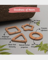 Ariro Wooden Teethers - Shapes
