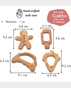 Ariro Wooden Teethers - Treats