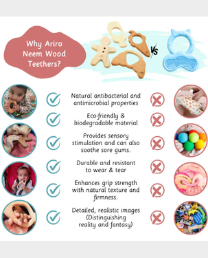 Ariro Wooden Teethers - Treats