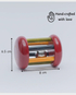 Ariro Wooden Rattle - Small Tumbler Red