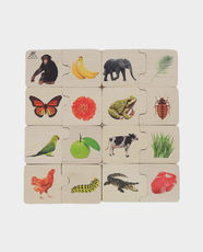 Ariro Wooden Chunky Puzzle - Feed The Animals (16 Chunks) in Qatar