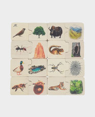 Ariro Wooden Chunky Puzzle | Animal Habitats -16 Chunks in Qatar