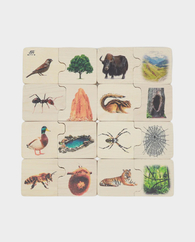 Ariro Wooden Chunky Puzzle | Animal Habitats -16 Chunks in Qatar