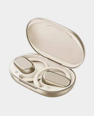 Honor Choice Open-Ear True Wireless Earbuds | 40 Hours Play Back | IP54 | AI Call Noise Cancellation | Bluetooth 5.3 - Gold