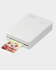 Canon Selphy QX20 Compact Photo Printer | Up to 287 x 287 DPI | Up to 256 Shades per Colour | Wi-Fi - White