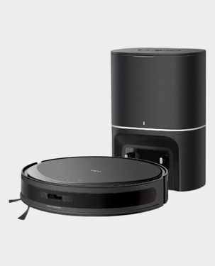 TP-Link Tapo RV20 Max Plus 5300PA Suction MagSlim™ LiDAR Navigation Robot Vacuum & Mop | 2600 mAh Battery | Smart Auto-Empty Dock | 5300Pa Suction Fan | 300ml Dustbin And 300ml Water Tank | 45W | RV30 - Black