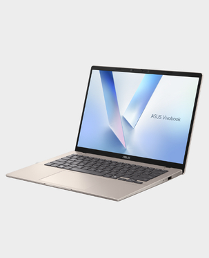 Asus Vivobook 14 Laptop | X1407QA-LY046W | Snapdragon® X X1 26 100 Processor | 16GB RAM | 1TB SSD | Qualcomm® Adreno™ GPU | 14 Inch FHD | Windows 11 Home | English Keyboard - Gold