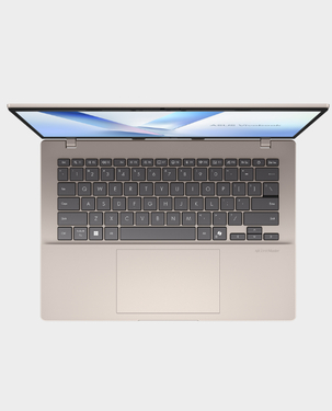Asus Vivobook 14 Laptop | X1407QA-LY046W | Snapdragon® X X1 26 100 Processor | 16GB RAM | 1TB SSD | Qualcomm® Adreno™ GPU | 14 Inch FHD | Windows 11 Home | English Keyboard - Gold