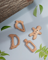 Ariro Wooden Teethers - Treats