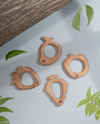 Ariro Wooden Teethers - Fruits