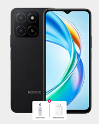 Honor X5b Plus 4GB 128GB (Honor 25W Power Adapter + Honor Water Bottle) - Midnight Black