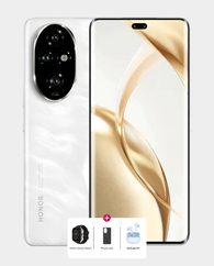 Honor 200 Pro 5G 12GB 512GB (Honor Choice Watch + Gift Honor Choice H200 Pro Case - Black + Honor Choice Earbuds X7i) - Moonlight White