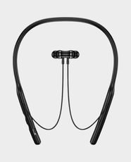 X.Cell Wireless Stereo Headset Neckband | 30 Hours Playtime | Powerful Bass Music Control | MicroSD Card Support | Magnetic Buds Lock | SHS-104 - Black