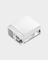 Sharge Retractable 65 Dual-port 65W Fast Charger With Built-in USB-C Cable |  PD 2.0 | GaN Technology - White