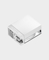 Sharge Retractable 65 Dual-port 65W Fast Charger With Built-in USB-C Cable |  PD 2.0 | GaN Technology - White