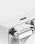 Sharge Retractable 65 Dual-port 65W Fast Charger With Built-in USB-C Cable |  PD 2.0 | GaN Technology - White