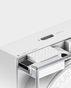 Sharge Retractable 65 Dual-port 65W Fast Charger With Built-in USB-C Cable |  PD 2.0 | GaN Technology - White