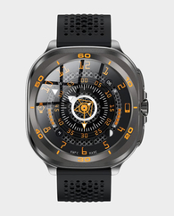 Swiss Military DOM 7 Smart Watch (Gunmetal Frame with Black Silicon Strap) in Qatar