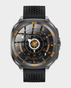 Swiss Military DOM 7 Smart Watch (Gunmetal Frame with Black Silicon Strap) in Qatar