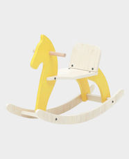 Ariro Traditional Rocking Horse For Kids (Yellow) in Qatar