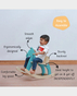 Ariro Traditional Rocking Horse - Red
