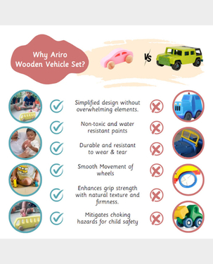 Ariro Wooden Car