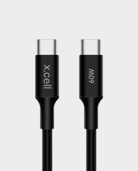 X.Cell USB-C to USB-C Cable 60W, 1 Meter (Black) in Qatar