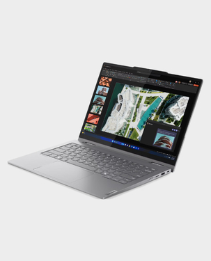 Lenovo ThinkBook 14 2-in-1 G4 IML | 14 inch IPS Display | WUXGA (1920x1200) 60Hz | Intel Core Ultra 7 155U | 16GB 512GB | Integrated Intel Graphics | English/Arabic Keyboard | Windows 11 Professional | 21MX0011AX - Luna Gray