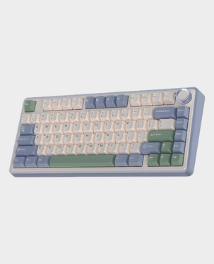 Aula F75 RGB 75% Mechanical Gaming Keyboard | Tri-Mode | V3 Grey Switch | Knob Control | USB Type-C | Bluetooth 5.0  & 2.4G - Enchanted Garden