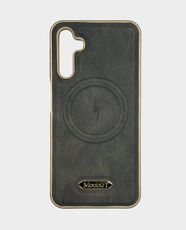 Moobifi Back Case for Samsung Galaxy A24 | 2275 - Black & Gold