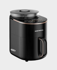 Daewoo Air Fryer + Steamer + Combo | 4.5L Capacity | 1500W Power | In-built Cleaning Program | 14 Preset Modes | 3D Hot-Air Turbo Circulation | Non-Slip Base | Over Heat Protection | DAF4500 - Black