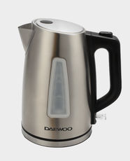 Daewoo Stainless Steel Kettle | 1.7L Capacity | 2200W Power | 360º Cordless Jug | Streamline Design | Auto Lid-Opening Function | Boil-Dry Protection | DEK 4175