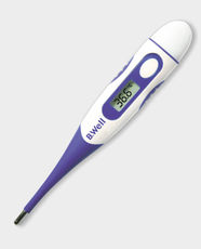 B.Well PRO-04 Digital Thermometer Standard | Flexible Tip | 60-Second Fast Reading | Waterproof Design | °C/°F Switchable | Anti-Slip Grip | Fever Alarm Beeper | Auto Power Off | Suitable for Children and Adults